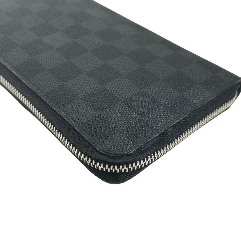 Louis Vuitton Damier Graphite Round Zipper Zippy Organizer Long Wallet — view 6