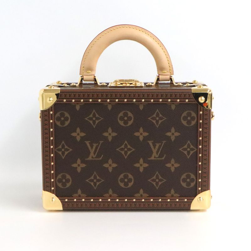 Louis Vuitton Monogram Petite Valise Trunk 2-Way Handbag — view 3