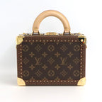 Louis Vuitton Monogram Petite Valise Trunk 2-Way Handbag — view 3