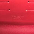 Louis Vuitton Wallet Clutch Red Vernis Ross More MM — view 9