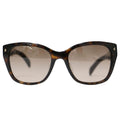 Prada Sunglasses Brown Acetate Gradient Logo Tortoiseshell