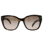 Prada Sunglasses Brown Acetate Gradient Logo Tortoiseshell