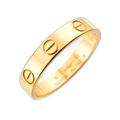 Cartier Mini Love 52 Ring 18K YG Yellow Gold