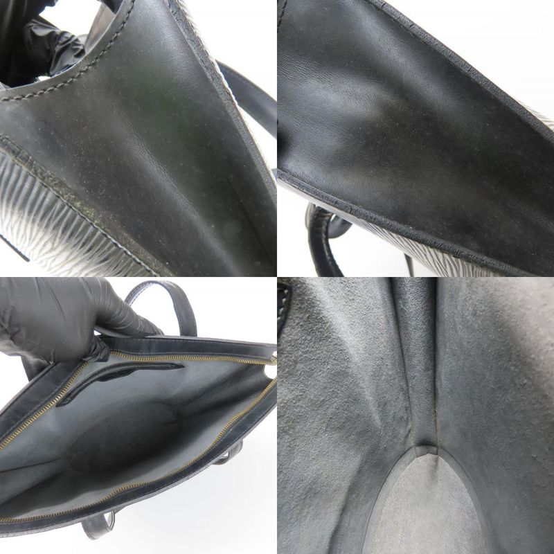 Louis Vuitton Tote Bag Saint Jacques PM Epi Leather Noir Black — view 7