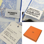 Hermes Handkerchief 100% Cotton Blue Everyday Small Item — view 6