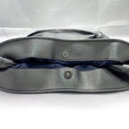Loewe Tote Bag Metallic Gray Anagram Leather — view 8