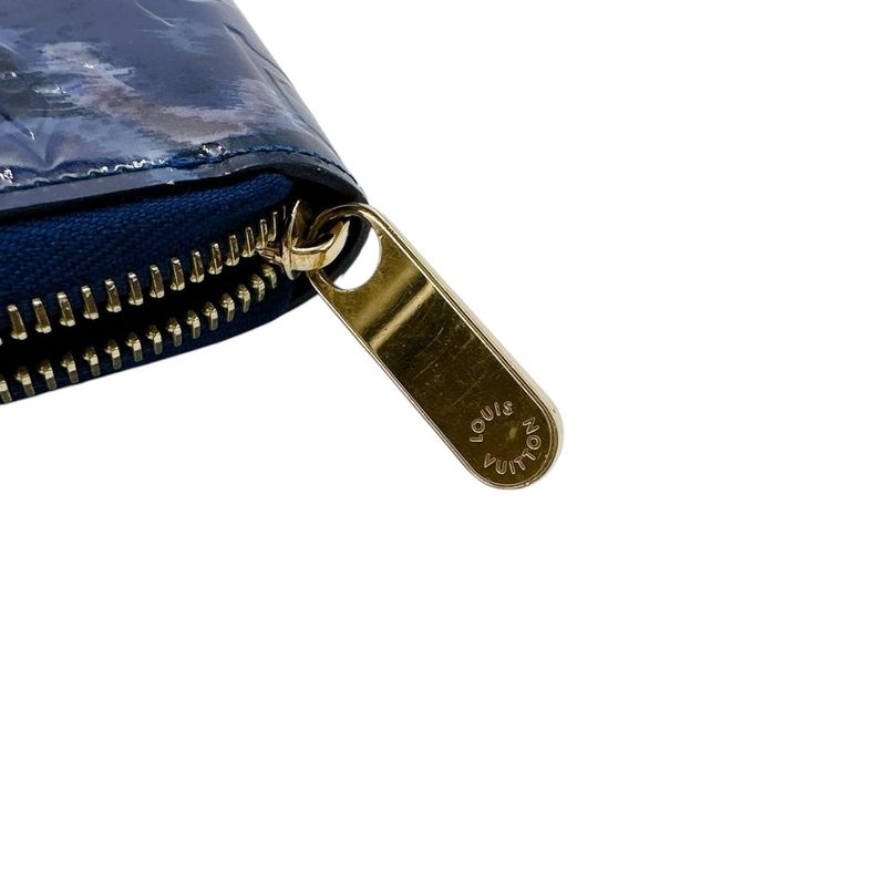 Louis Vuitton Monogram Vernis Long Wallet Ikat Flower — view 8