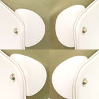 Hermes Bolide 37 Toile Gibesieres Vorsluft Khaki White Handbag 1537 — view 4