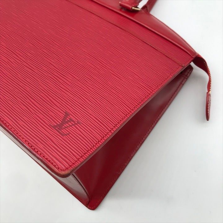 Louis Vuitton Non Stick Epi Riviera Hand Bag Red — view 4