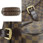 Louis Vuitton Handbag Highbury Damier Canvas Brown Gold Hardware — view 4