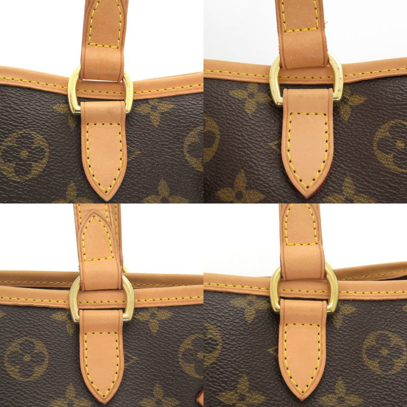 Louis Vuitton Batignolles Orizontal Monogram Brown Handbag 1429 — view 9