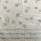 Hermes H Logo Shawl Large Lame Light Pink — view 7
