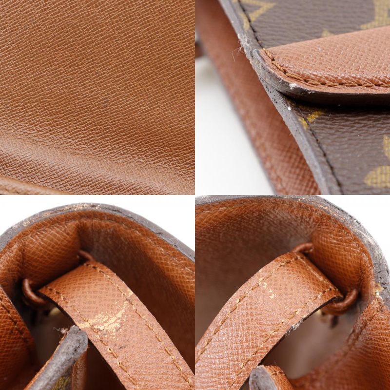 Louis Vuitton Bordeaux 24 Vintage 2-Way Clutch Monogram Canvas Brown — view 9