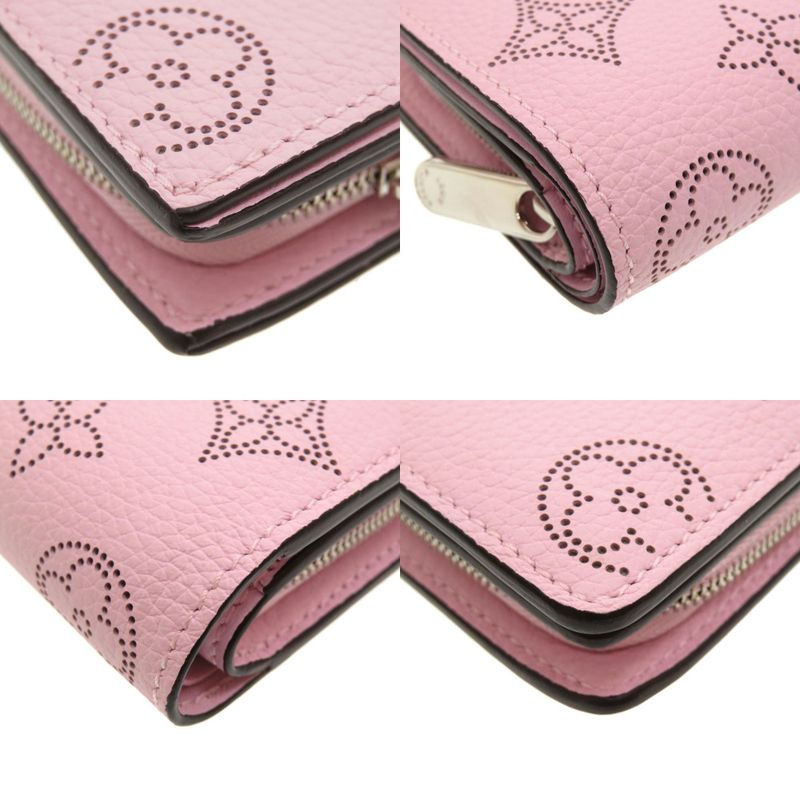 Louis Vuitton Monogram Mahina Portefeuille Cles A Rose Jasmine Bifold — view 4