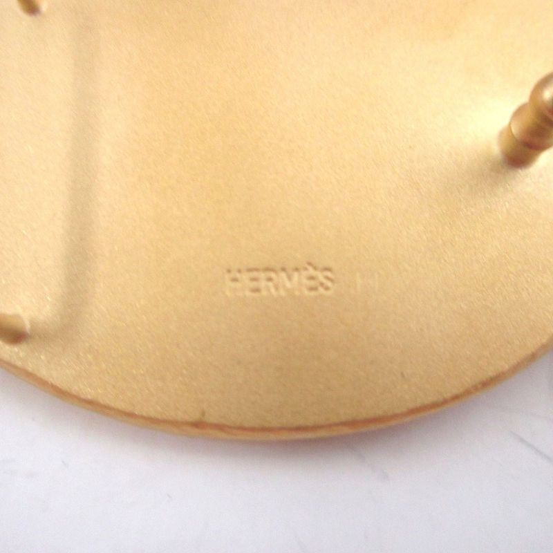 Hermes Shooting Star Metal Gold Belt Buckle 1790 — view 5