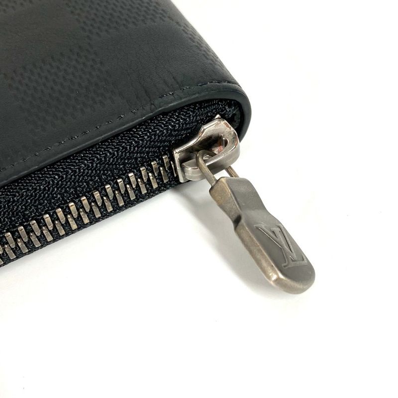 Louis Vuitton Long Wallet Zippy Vertical Damier Infini Leather — view 5
