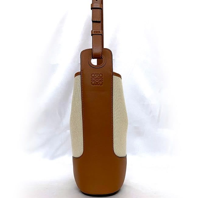 Loewe Shoulder Bag Brown Beige Anagram — view 3