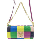 Louis Vuitton Pochette Twist EW Leather Flap Shoulder Bag Multicolor — view 3