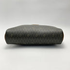 Christian Dior Honeycomb Pattern Clutch Bag Black Second Vintage — view 2