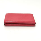 Hermes Card Case Calvi Epson Rose Azalea Pink — view 4