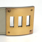 Hermes Kelly Dog Bracelet Swift White — view 6