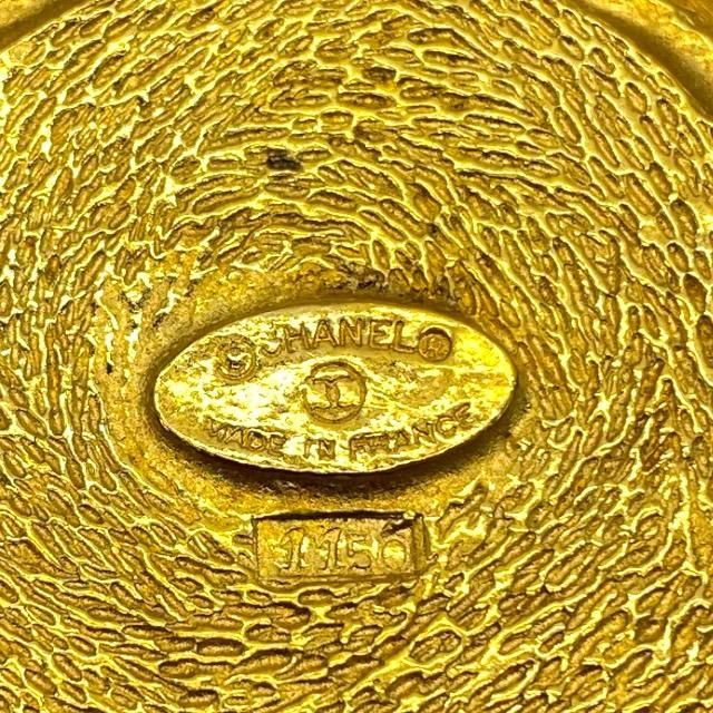 Chanel Cambon Line Circle Pin Brooch Accessories Small Coco Logo GP — view 6