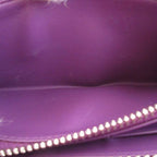 Loewe Heritage Leather Pink Round Zipper Long Wallet 1223 — view 4