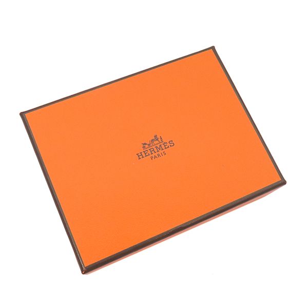 Hermes Key Ring Carmen Tricolor Lamb Skin Mauve Pale Veil Chypre Sesame — view 4