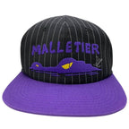 Louis Vuitton Nx2242 Crocomartier Cap Baseball Cotton Purple Black Wool — view 2