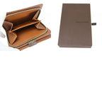 Louis Vuitton Bifold Wallet Porte Papier Monogram Brown Gold Hardware — view 9