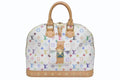 Louis Vuitton Takashi Murakami Alma GM Handbag Monogram Multicolor White