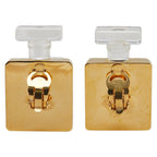 Chanel Perfume Bottle Gold Clear Plated Plastic — view 4
