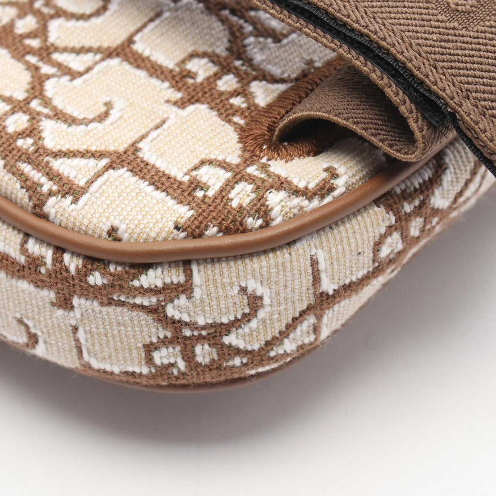Dior Pouch Travis Scott Cactus Jack Saddle Beige Brown Canvas — view 5