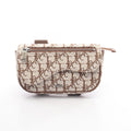 Dior Pouch Travis Scott Cactus Jack Saddle Beige Brown Canvas