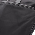 Prada Handbag Black Nylon Saffiano Leather to Line Guru Logo 2-Way Shoulder — view 7
