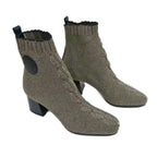 Hermes Volver Knit Boots Gray Black Size 36 Shoes Apparel — view 2