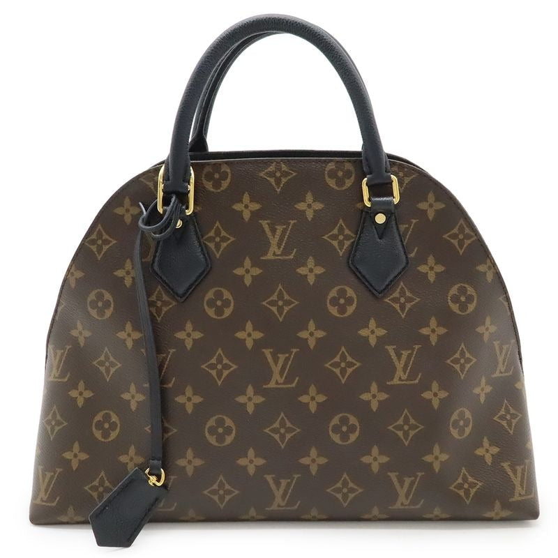 Louis Vuitton Monogram Alma Bag Into Handbag 2-Way Shoulder Noir Black — view 2