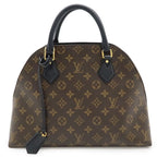 Louis Vuitton Monogram Alma Bag Into Handbag 2-Way Shoulder Noir Black — view 2