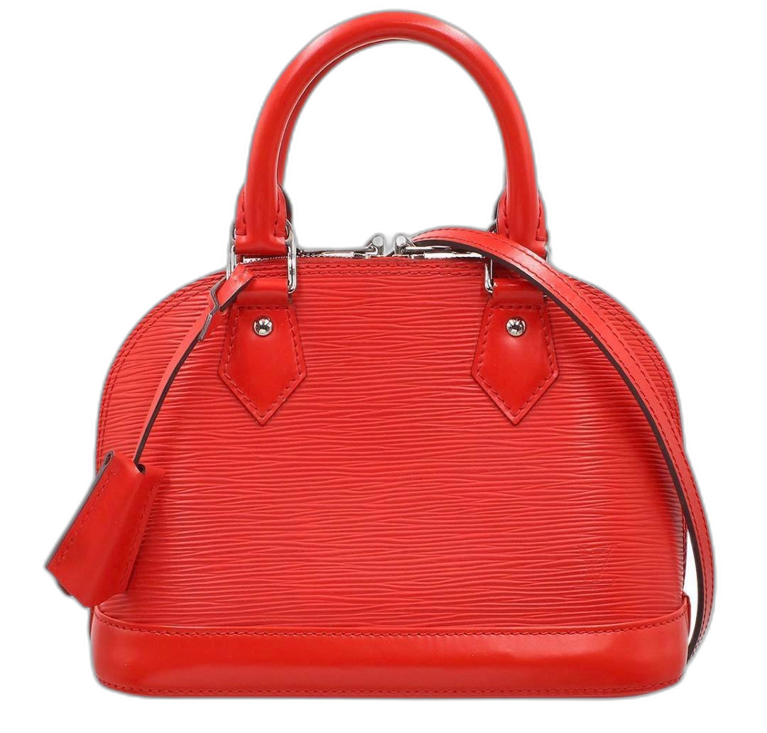 Louis Vuitton Epi Alma BB Leather Handbag : Coquelicot X