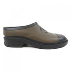 Chanel Rain Shoes Brown 38