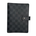 Louis Vuitton Damier Graphite System Notebook Cover Agenda MM