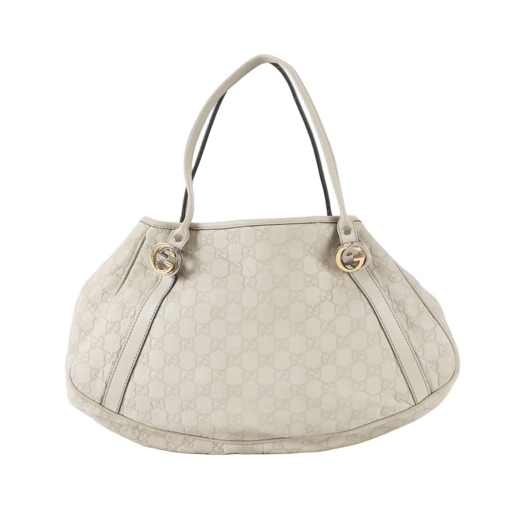 Gucci Guccissima GG Twins Leather Tote Shoulder Hand