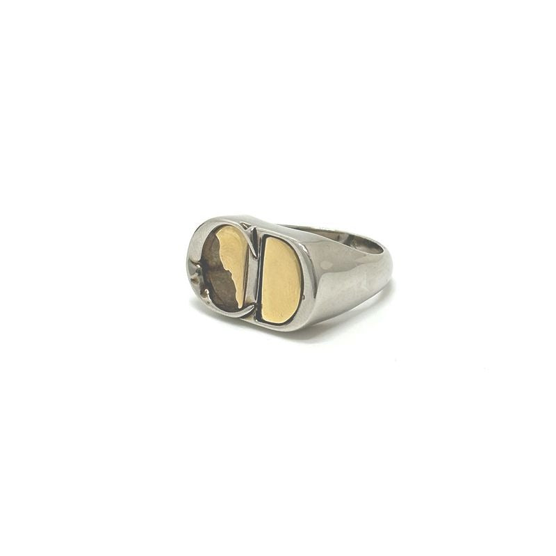 Dior Ring CD Metal Silver