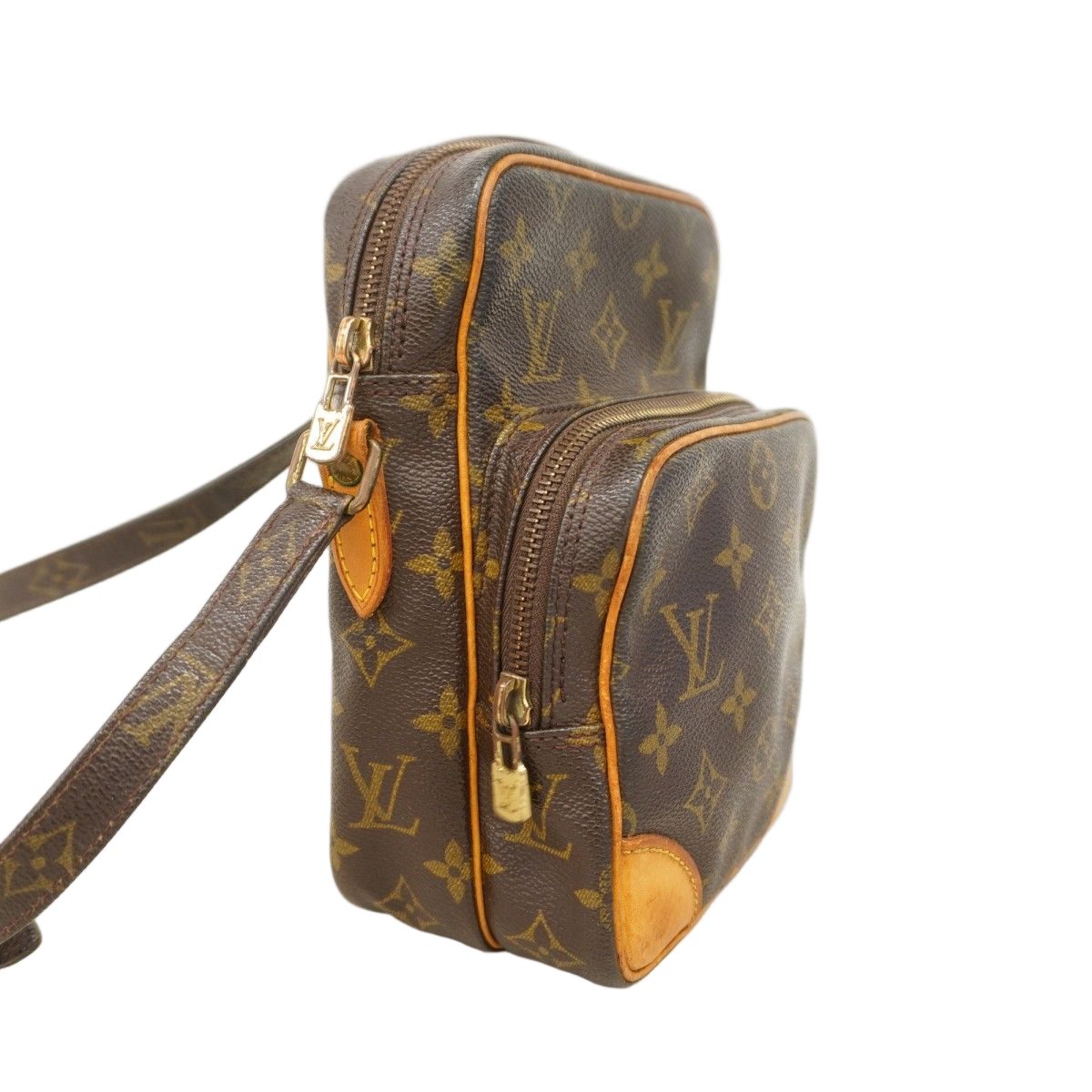 Louis Vuitton Shoulder Bag Monogram Amazon Brown — view 2