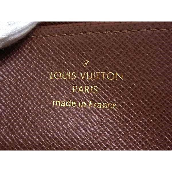 Louis Vuitton Wallet Zippy Brown Monogram Gold Hardware — view 3