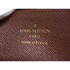 Louis Vuitton Wallet Zippy Brown Monogram Gold Hardware — view 3