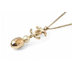 Chanel 2-Way Coco Mark CC Pearl Motif Gold 17 — view 4