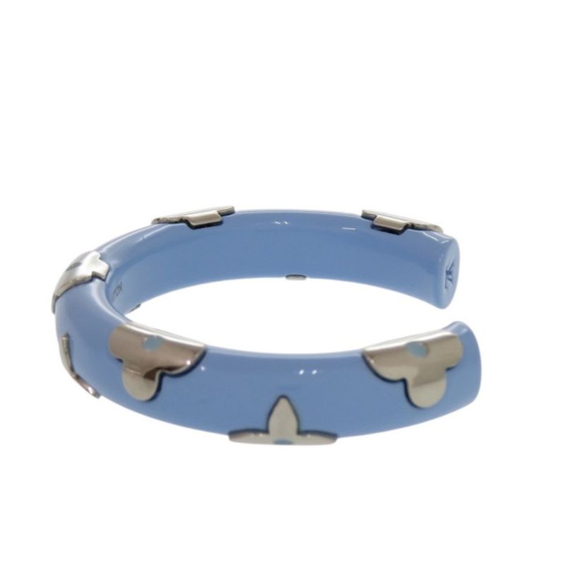 Louis Vuitton Jonq Deyri Monogram Flower Ceramic Metal Light Blue Water — view 7