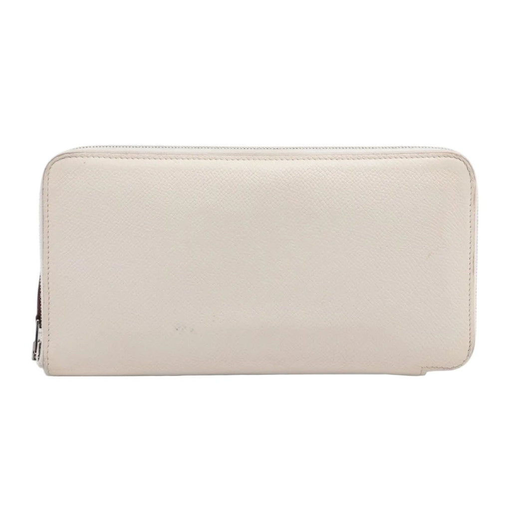 Hermes Construction Azap Long Silk in Veau Nata Wallet