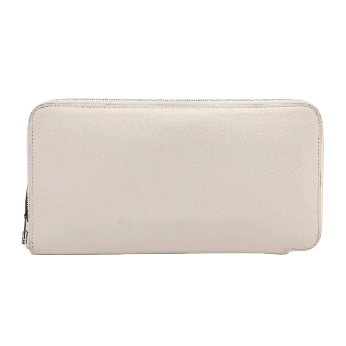Hermes Construction Azap Long Silk in Veau Nata Wallet